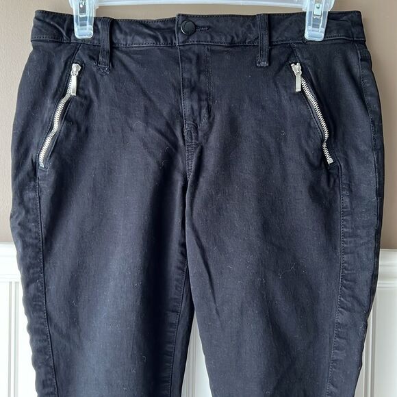 Joe’s JEANS Jet Black Ankle Zip Skinny Size 28 - Picture 2 of 11